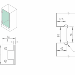 Bản lề Cabin tắm – WHY11020