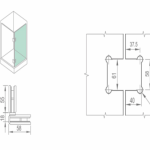 BẢN LỀ CABIN TẮM – WHY11030