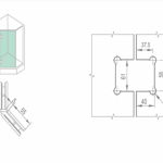 BẢN LỀ CABIN TẮM – WHY11040