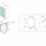 BẢN LỀ CABIN TẮM – WHY11060