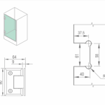 BẢN LỀ CABIN TẮM – WHY12010