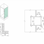 BẢN LỀ CABIN TẮM – WHY12030