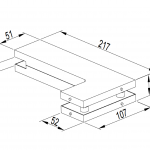 KẸP CỐ ĐỊNH L-HỆ 100KG