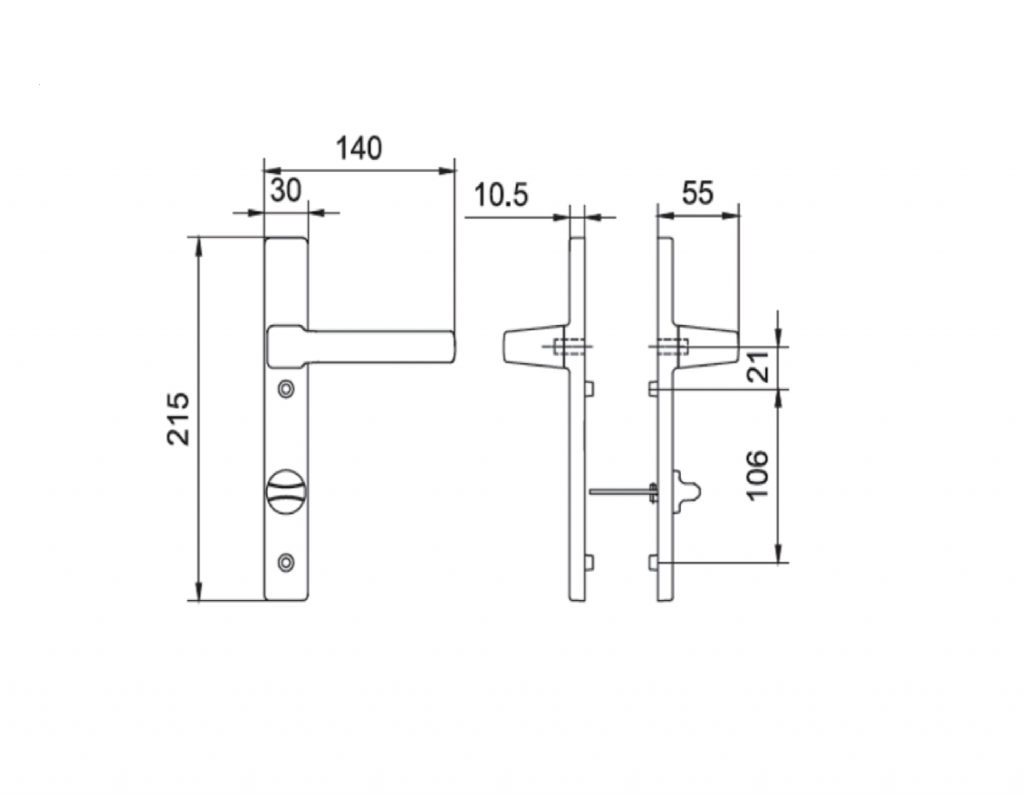 Tay nắm MZS120A/T