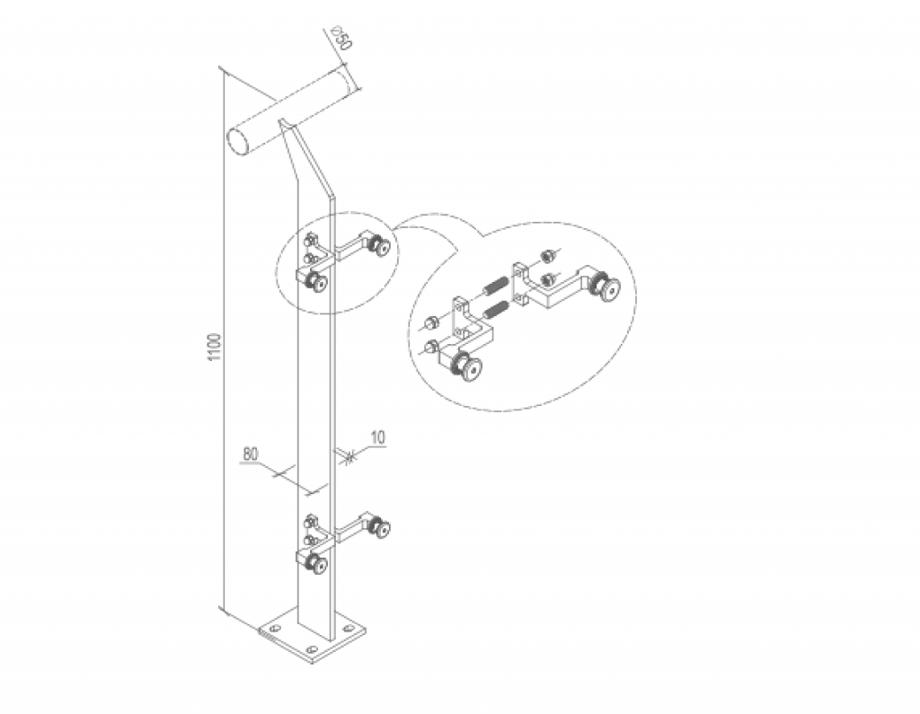 TRỤ LAN CAN –  HLBD2