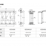 XẾP TRƯỢT CỬA KÍNH-KZD24