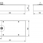 bản lề sàn thủy lực-BDH50012