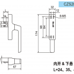 Tay nắm CZS20