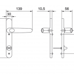 Tay nắm MZS108A/T