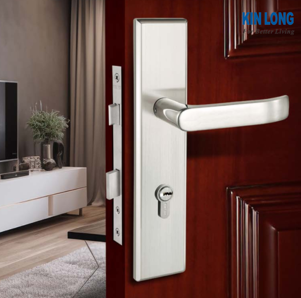 KHÓA CỬA GỖ KIN LONG - Phụ kiện KinLong