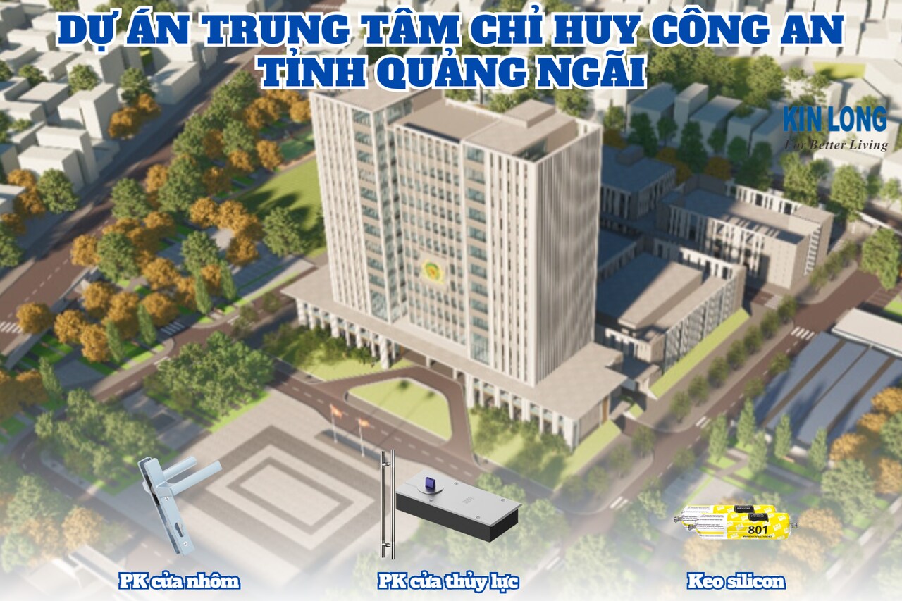 TRUNG TÂM CHỈ HUY CÔNG AN TỈNH QUẢNG NGÃI