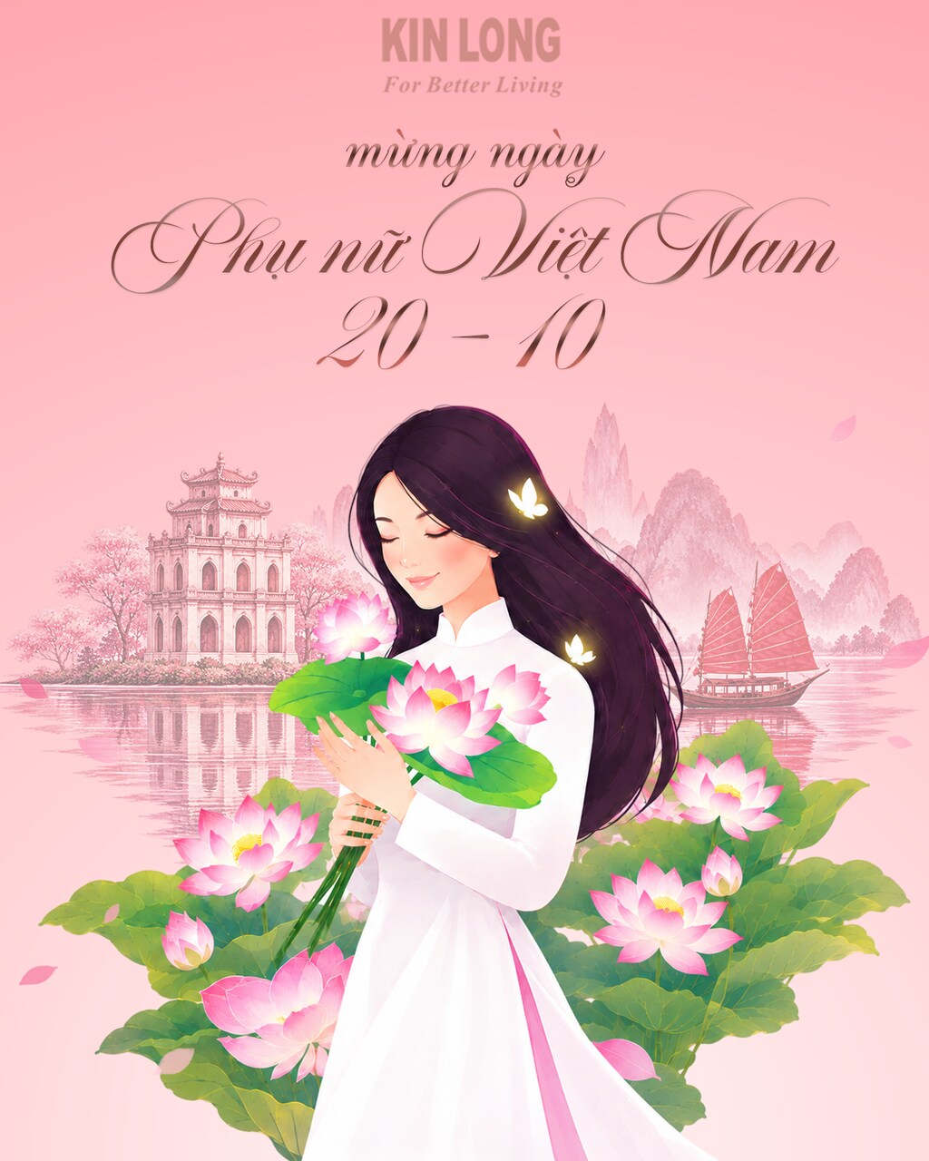KIN LONG CHÚC MỪNG NGÀY PHỤ NỮ VIỆT NAM 20/10/2026